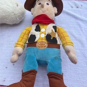 Disney Cowboy Plush with Blue Pants and Brown Hat
